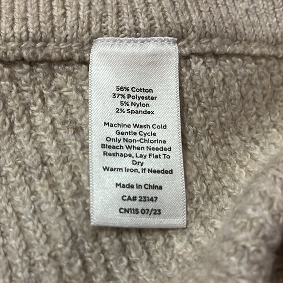 NWT Haven Well Within matching set. Turtleneck sweater and sweater pants - Picture 6 of 8